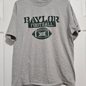 Champion Baylor Football Gray T-Shirt